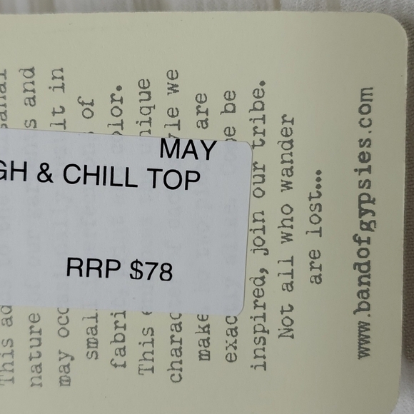 Band of Gypsies Boho Peasant Embroidered Top - Picture 6 of 14